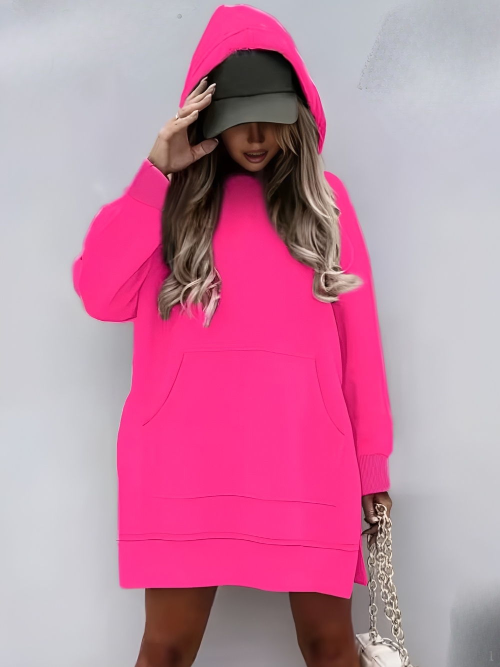 Women's Hot Pink Hoodie